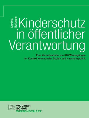 cover image of Kinderschutz in öffentlicher Verantwortung